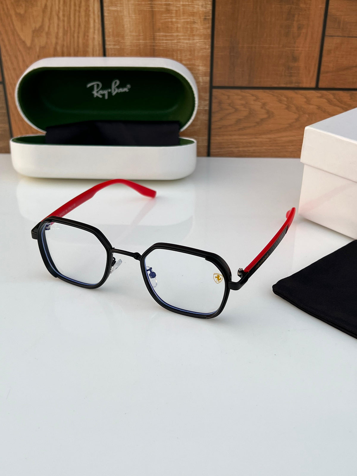 Rayban 8810 black plano
