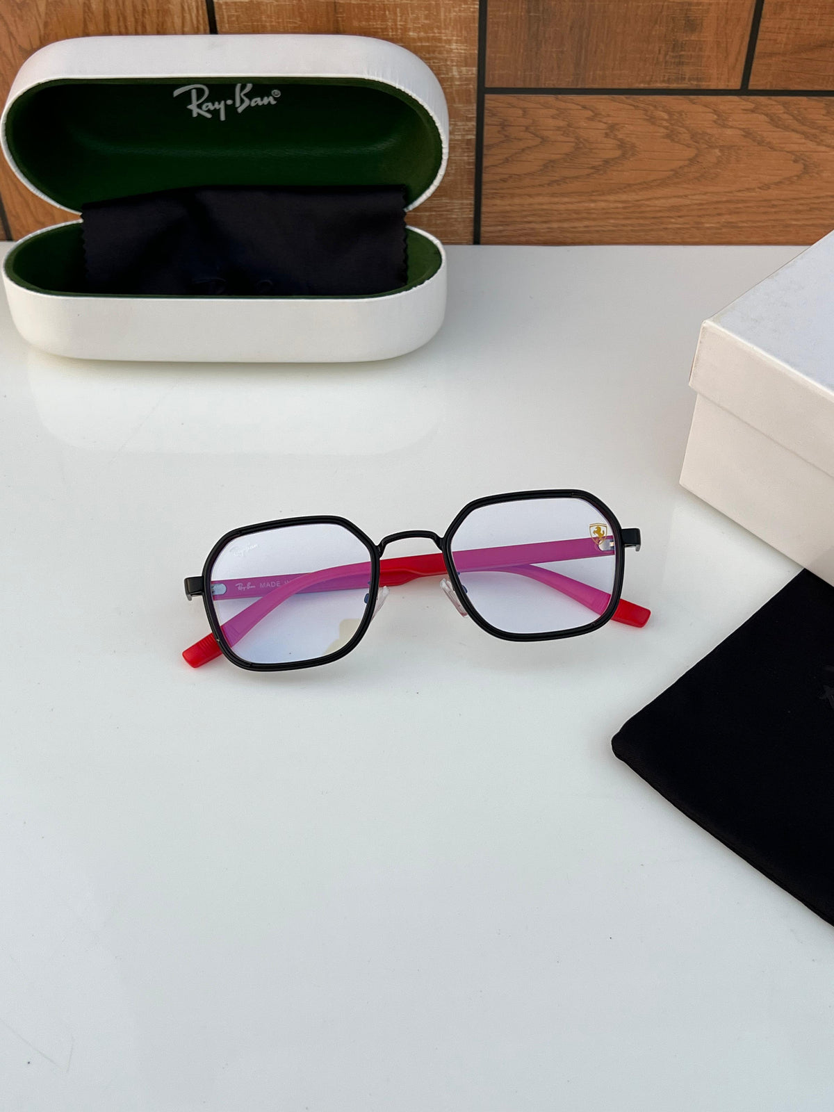 Rayban 8810 black plano