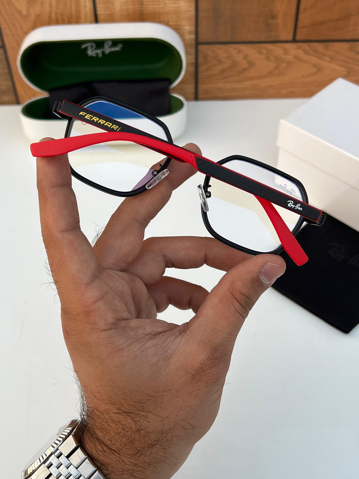 Rayban 8810 black plano